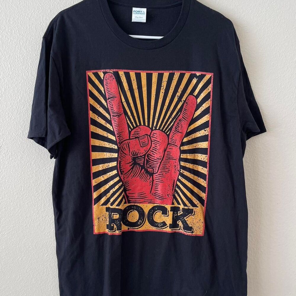 Port-company Men's Black T-shirt